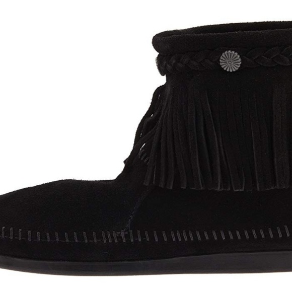 Minnetonka Hi-Top Back Zip Ankle Boot - Picture 2 of 4